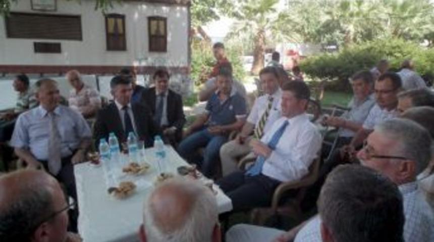 Emniyet M&uuml;d&uuml;r&uuml; &Ccedil;etin'den Saruhan-der'e Ziyaret