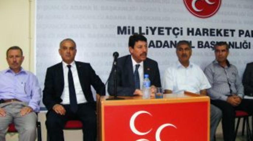 MHP Adana&rsquo;dan ortak tepki!
