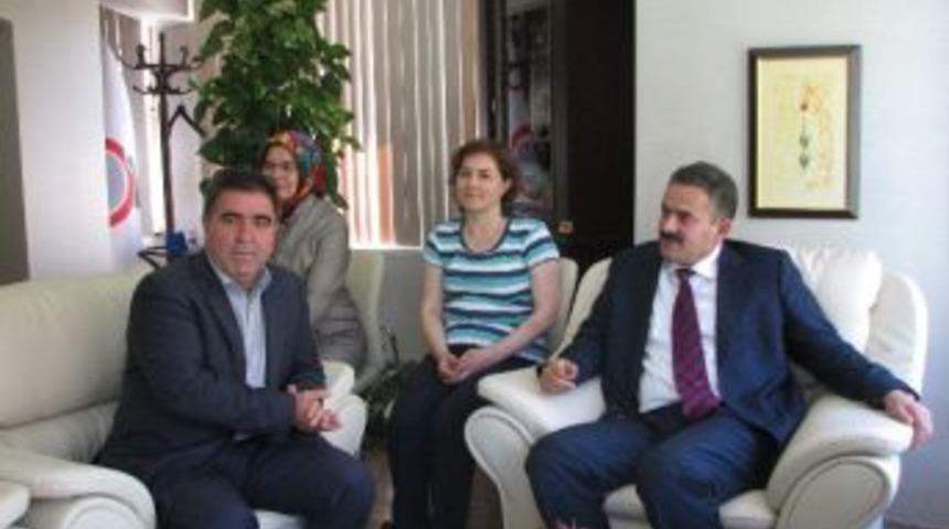 Ak Parti Genel Sekreteri İpek&rsquo;ten, Başkan &Ouml;zdemir&rsquo;e Ziyaret