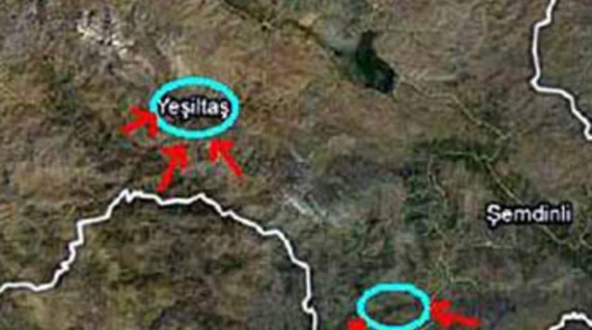 Ter&ouml;ristler ağır silahları &ouml;nceden getirdi