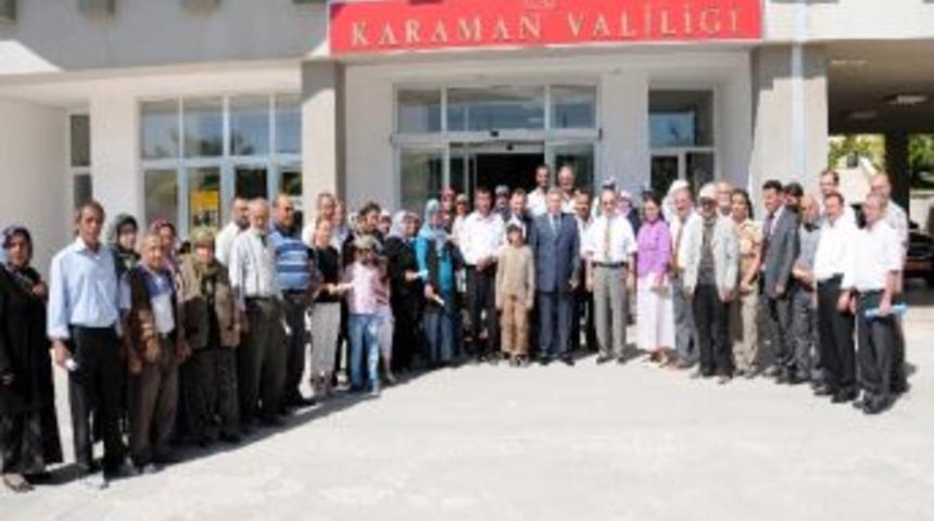 Karaman&rsquo;da 64 Dar Gelirli Aileye Konut