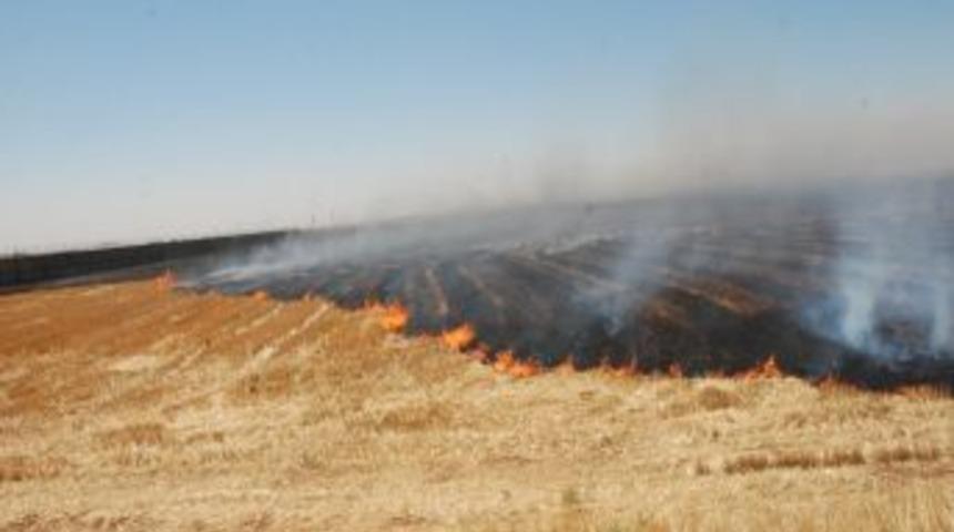 Yangın Ve Fırtına Mardin &Ccedil;ift&ccedil;isini Mağdur Etti
