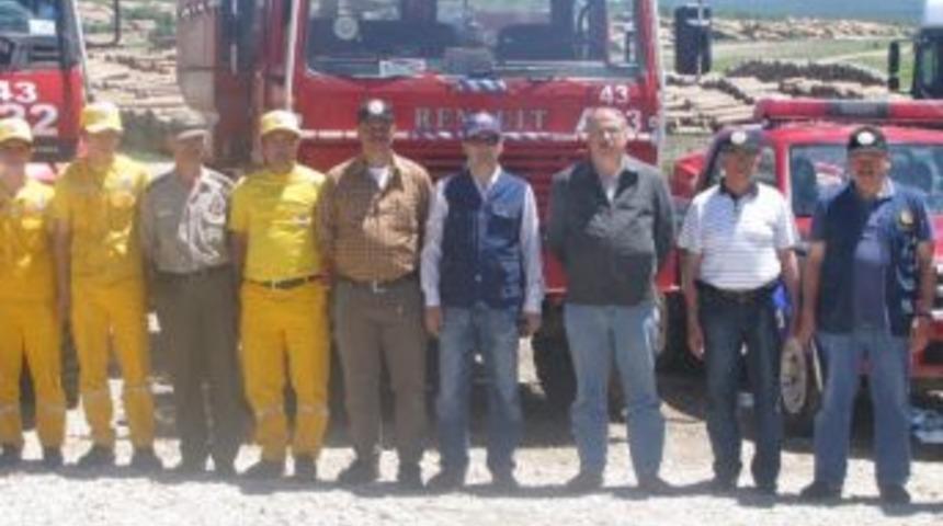 Gediz, Simav Ve Emet Orman İşletme M&uuml;d&uuml;rl&uuml;klerine Bağlı Yangın Ekiplerine Eğitim