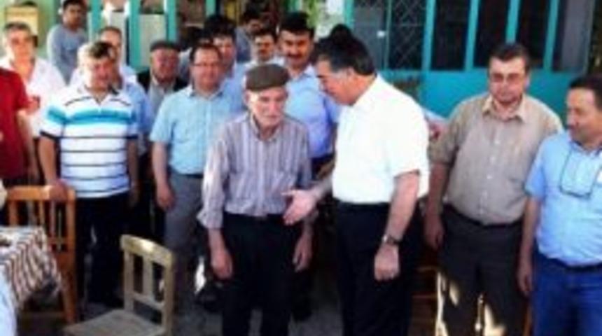 Vali Al K&ouml;yl&uuml;lele Buluştu