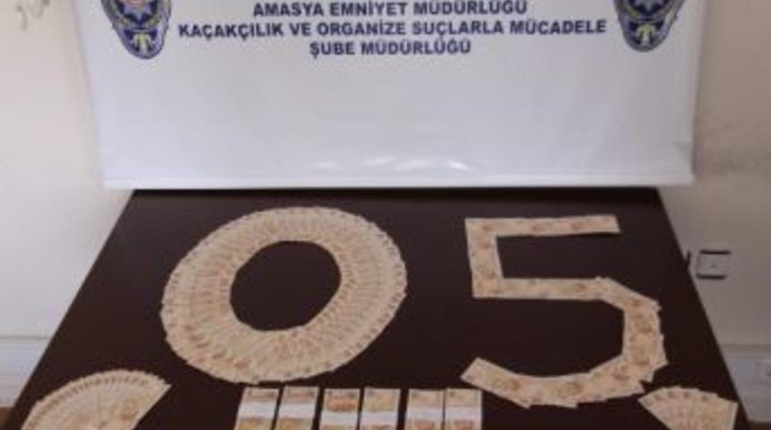 Amasya&rsquo;da 140 Adet Sahte 50 Tl Ele Ge&ccedil;irildi
