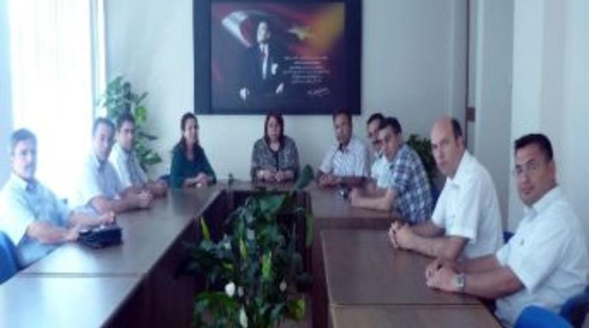 Aydın Memur-sen&rsquo;den Milli Eğitim M&uuml;r&uuml;r&uuml; T&ouml;re&rsquo;ye Ziyaret