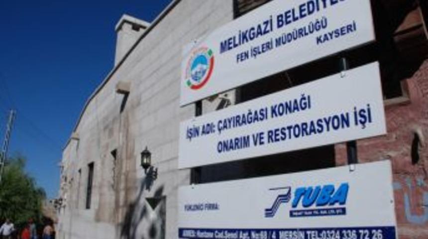 &Ccedil;ayırağası Konağı Erciyes &Uuml;niversitesi'ne Devredildi