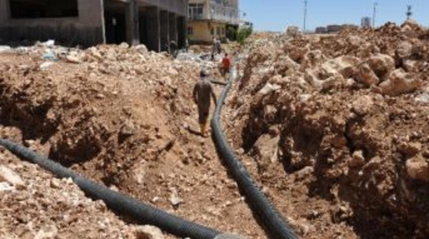 Mardin'de Altyapı &Ccedil;alışmaları