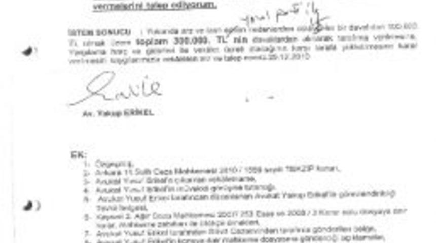 Kılı&ccedil;daroğlu 8 Bin Tl Tazminata Mahkum Edildi