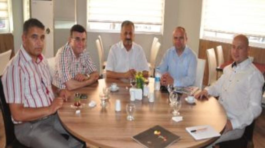 Ak Partili Mersinli Teker'i Ağırladı