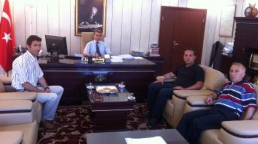 Osmancık Atlıspor'un   Kaymakam Ziyareti