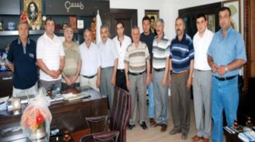 İskilip Esnaf Odası&rsquo;ndan &Ccedil;esob&rsquo;a Ziyaret