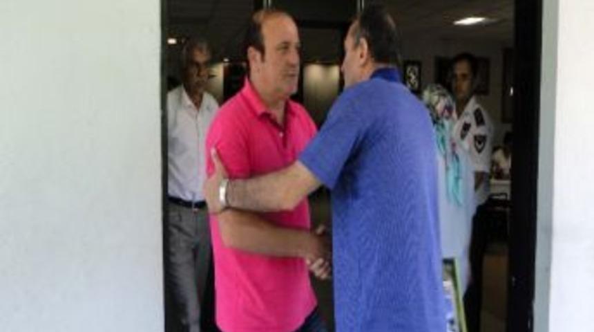 Teknik Direkt&ouml;r &Ccedil;alışkan'dan Başkan Saatcı'ya Veda Ziyareti