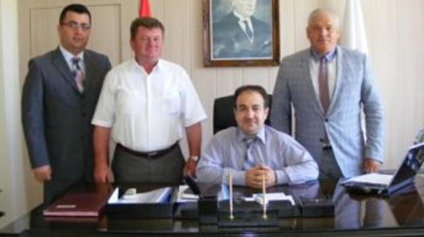 &Ouml;zkurnaz&rsquo;dan Akkuş&rsquo;a Ziyaret