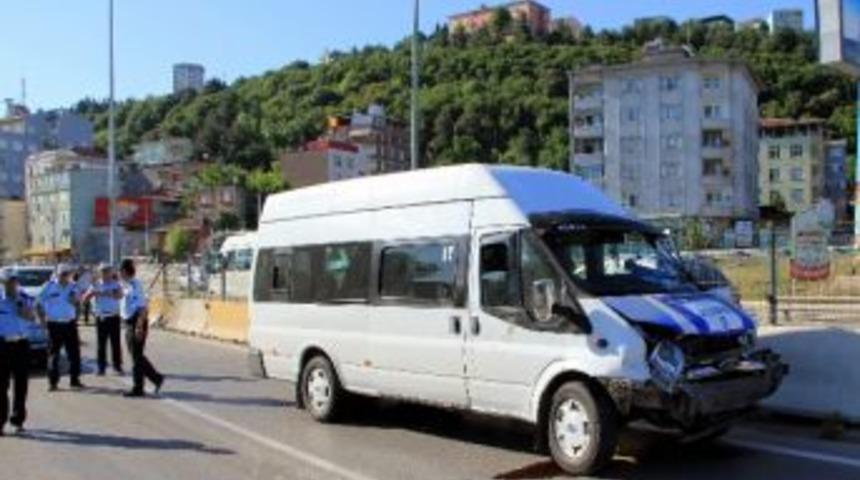 Samsun&rsquo;da Trafik Kazası: 6 Yaralı