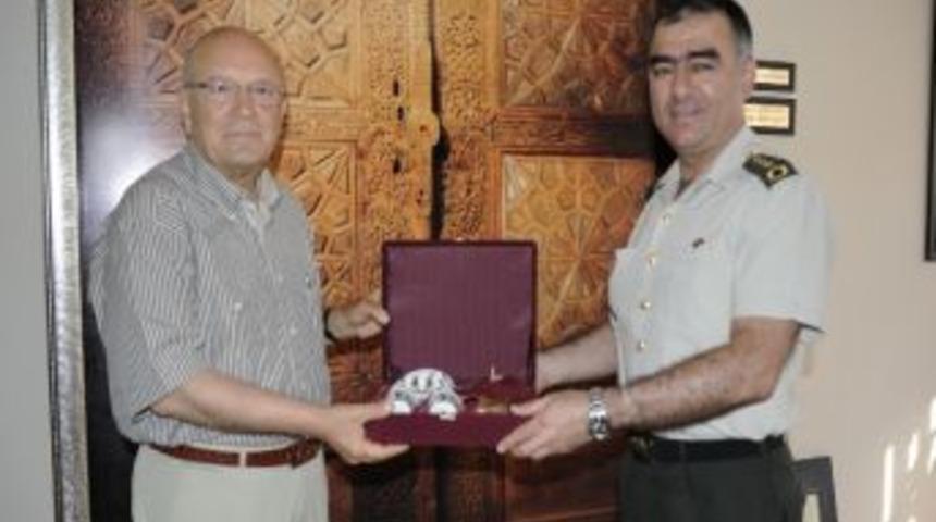 Askerlik Şubesi Başkanı Beşer&rsquo;den Başkan Uğurlu&rsquo;ya Veda Ziyareti