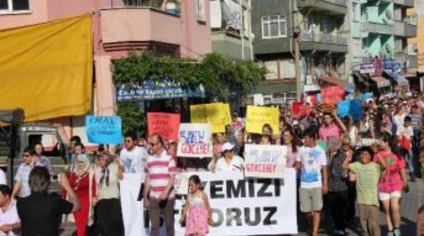 Adliyenin Kapatılmasını Protesto Ettiler