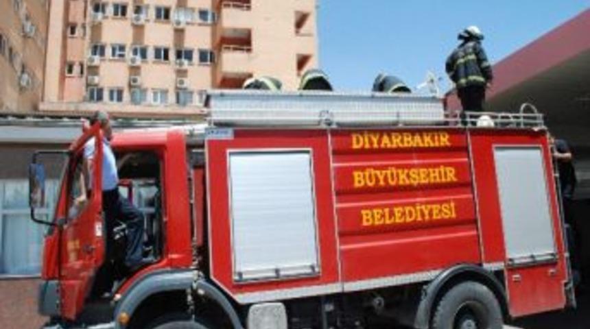 Hastane Acil Servisinde Yangın