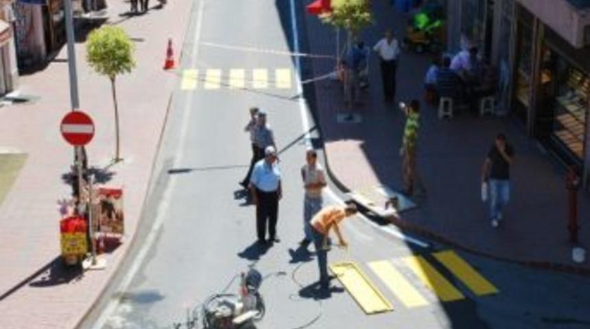 &Ccedil;aycuma'da Yol &Ccedil;izgi &Ccedil;alışmaları