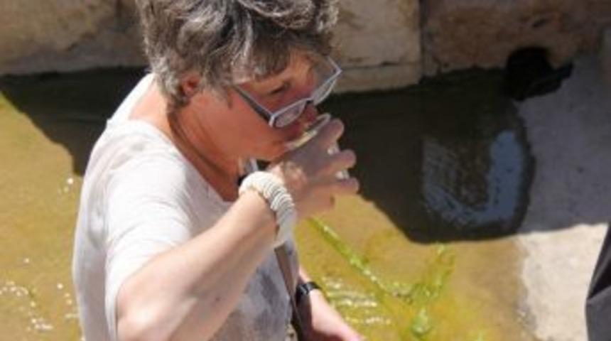 Turistler Sarıkaya&rsquo;da Roma Hamamı&rsquo;nı Gezdi