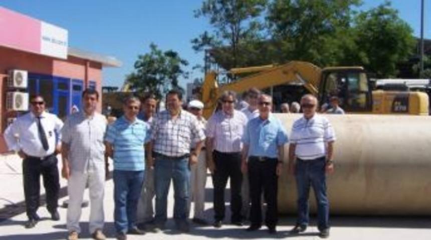 Bandırma'da Cumhuriyet Meydanı'nı Artık Su Basmayacak