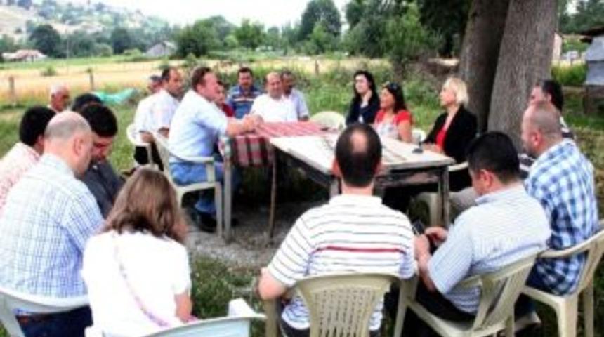 S&uuml;rmeli K&ouml;y&uuml;nde Organik Tarıma Destek