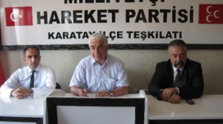 Mhp Genel Başkan Yardımcısı Bal&rsquo;dan Karatay İl&ccedil;e Teşkilatına Ziyaret