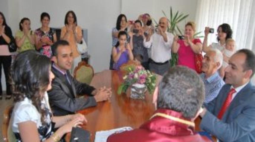 Kaymakam Nikah Şahitliği Yaptı