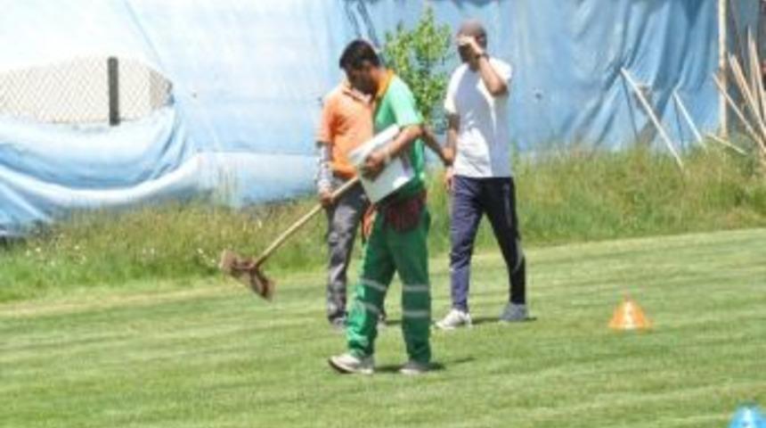 Antrenman Sahasında Çalışmalar Sona Erdi