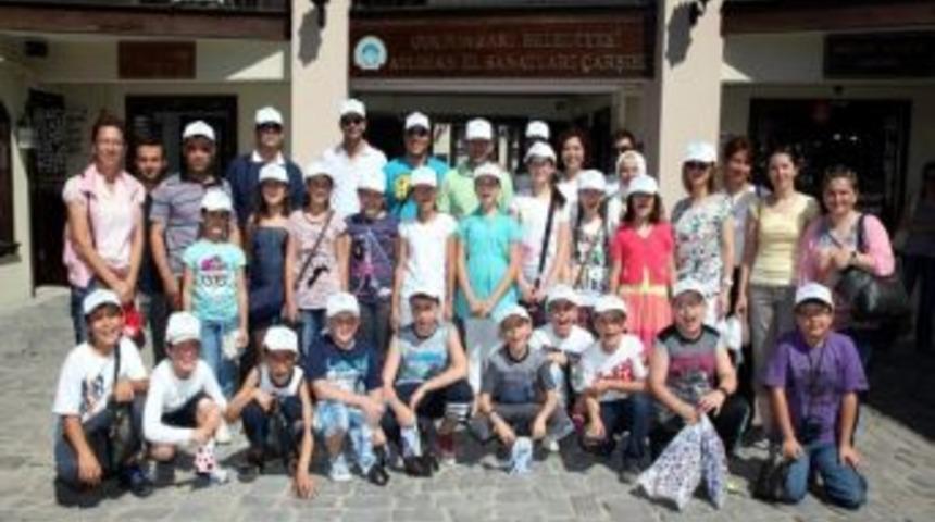 &Uuml;st&uuml;n Yetenekli &Ouml;ğrenciler Odunpazarı'nı Gezdi