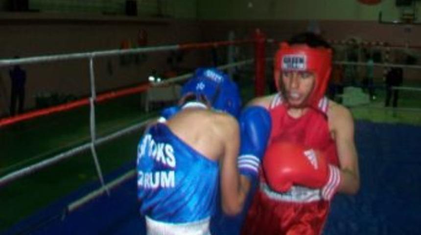 Erzurumlu Boks&ouml;rler D&ouml;rt Madalya İle D&ouml;nd&uuml;