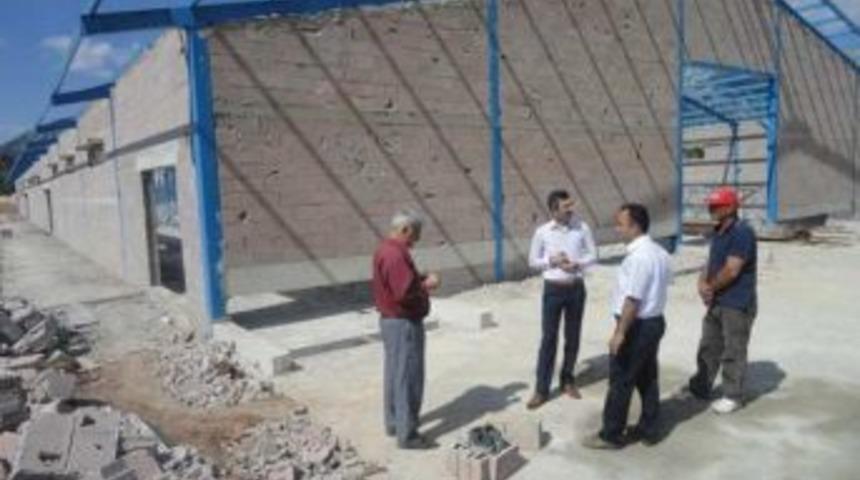 Kaymakam &Ccedil;amlık Beldesinde İncelemelerde Bulundu