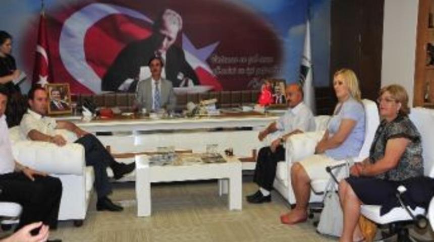 Kardeş Şehir Gilan Ve Paşayiğit&rsquo;den Başkan Keskin&rsquo;e Ziyaret