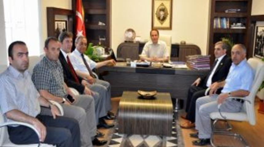 Mali M&uuml;şavirler Odası Kaymakam Demiral&rsquo;ı Ziyaret Etti