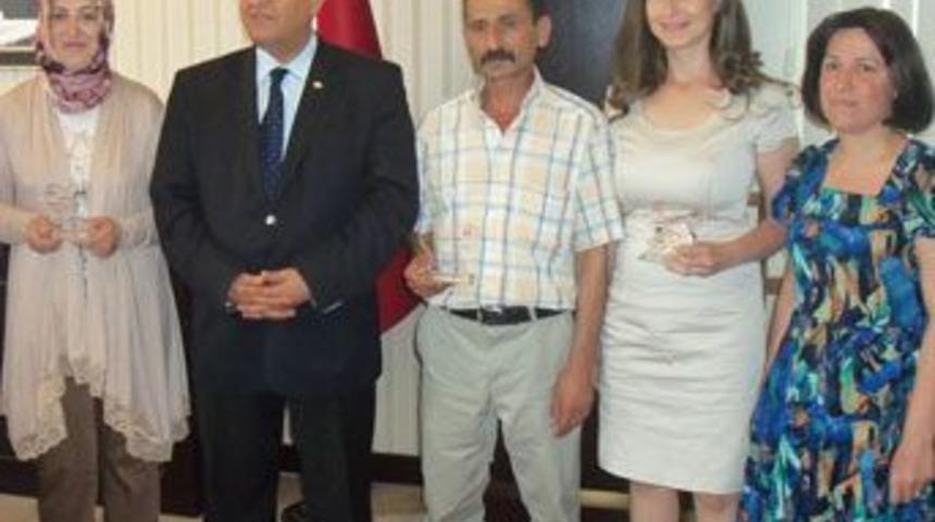 T&uuml;rkiye 3&rsquo;nc&uuml;s&uuml;nden  Kaymakam&rsquo;a ziyaret