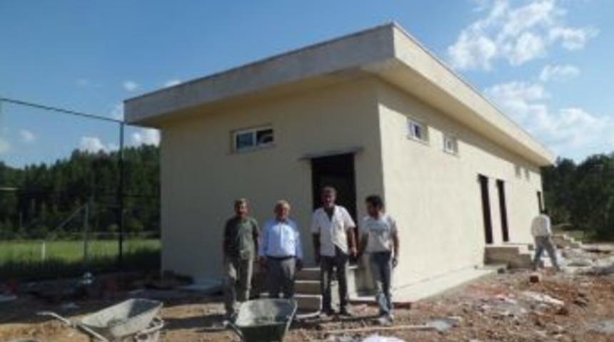 Cevizli Spor Kompleksi Soyunma Odalarının Yapımın Tamamlandı