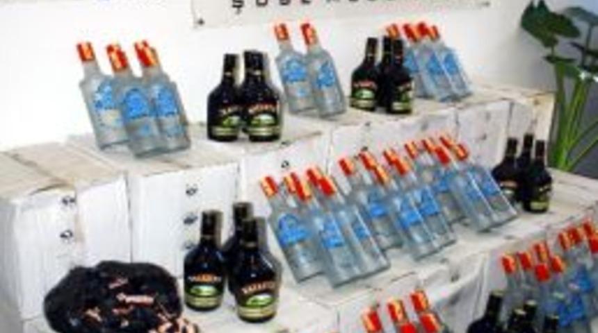 13 Bin 823 Şişe Ka&ccedil;ak İ&ccedil;ki