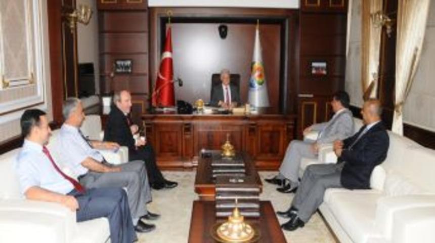 Ziraat Bankası Y&ouml;neticilerinden Aldırmaz&rsquo;a Ziyaret