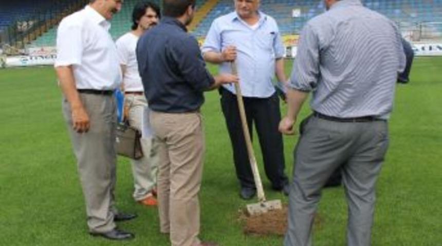 Fıfa Heyeti Rize Yeni Şehir Stadyumu&rsquo;nda İncelemede Bulundu