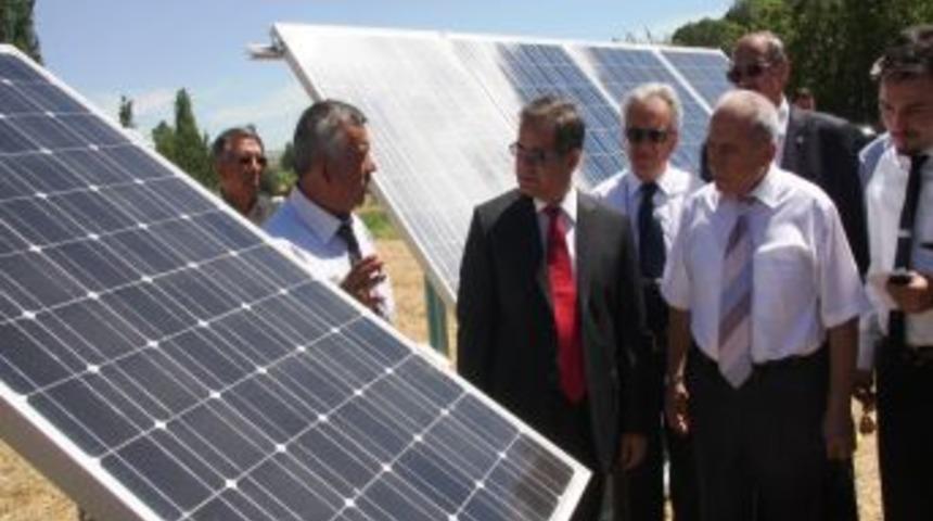 G&uuml;neş Tarlasıyla, Tarlalar &Uuml;cretsiz Sulanacak