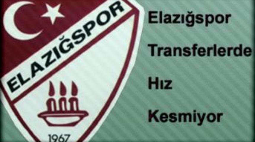 Elazığspor transferlerde hız kesmiyor
