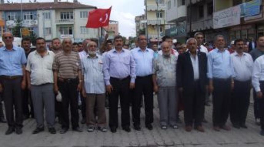 Boğazlıyan&rsquo;da Ter&ouml;re Lanet Mitingi D&uuml;zenlendi