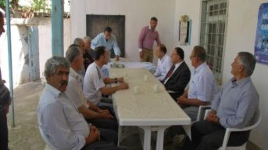 Vali Saran, G&ouml;ller Ve Bulgurlu K&ouml;ylerini Ziyaret Etti