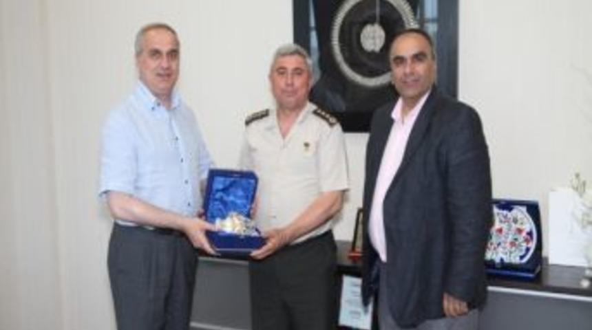 Sakarya İl Jandarma Alay Komutanı Adnan Arslan&rsquo;dan Satso&rsquo;ya Veda Ziyareti