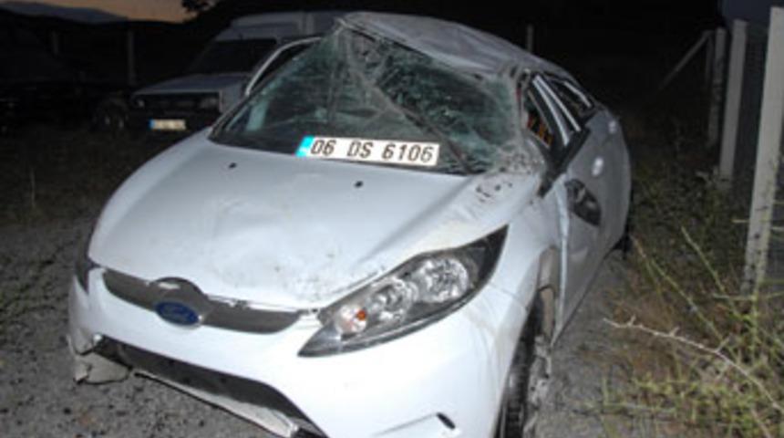 Kırıkkale'de kaza; 2 &ouml;l&uuml;, 4 yaralı