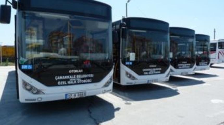 &Ccedil;anakkale&rsquo;ye 4 Yeni Otob&uuml;s