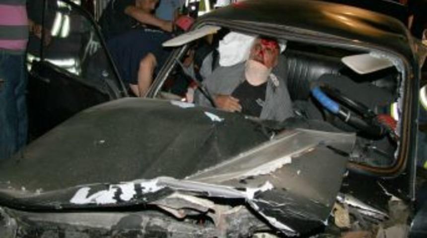 Ereğli&rsquo;de Kaza: 1'i &Ccedil;ocuk, 6 Yaralı