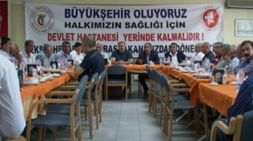 Devlet Hastanesi&rsquo;nin Yıkılacak Olmasına Tepki