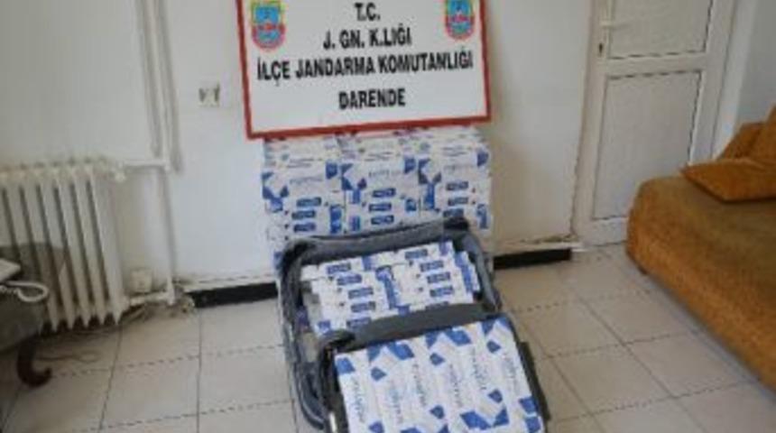 Jandarmadan Ka&ccedil;ak Sigara Operasyonu