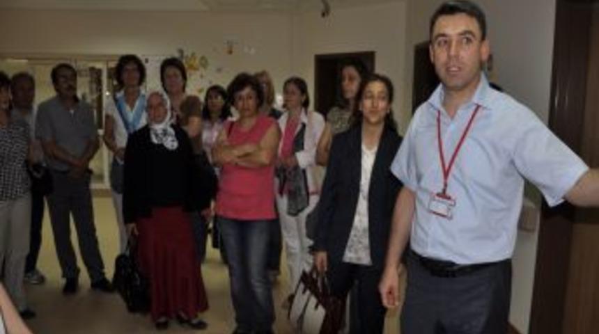 Alman Heyet Hastanede Incelemelerde Bulundu